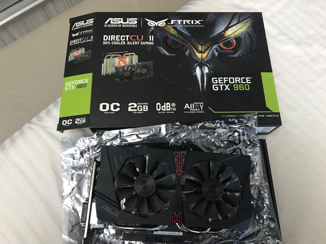 Gtx 960 hotsell strix 2gb