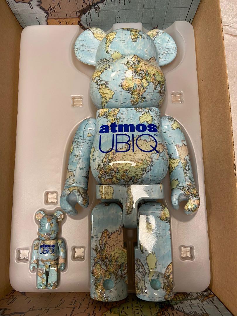 Atmos x Ubiq bearbrick 100 400 Carousell