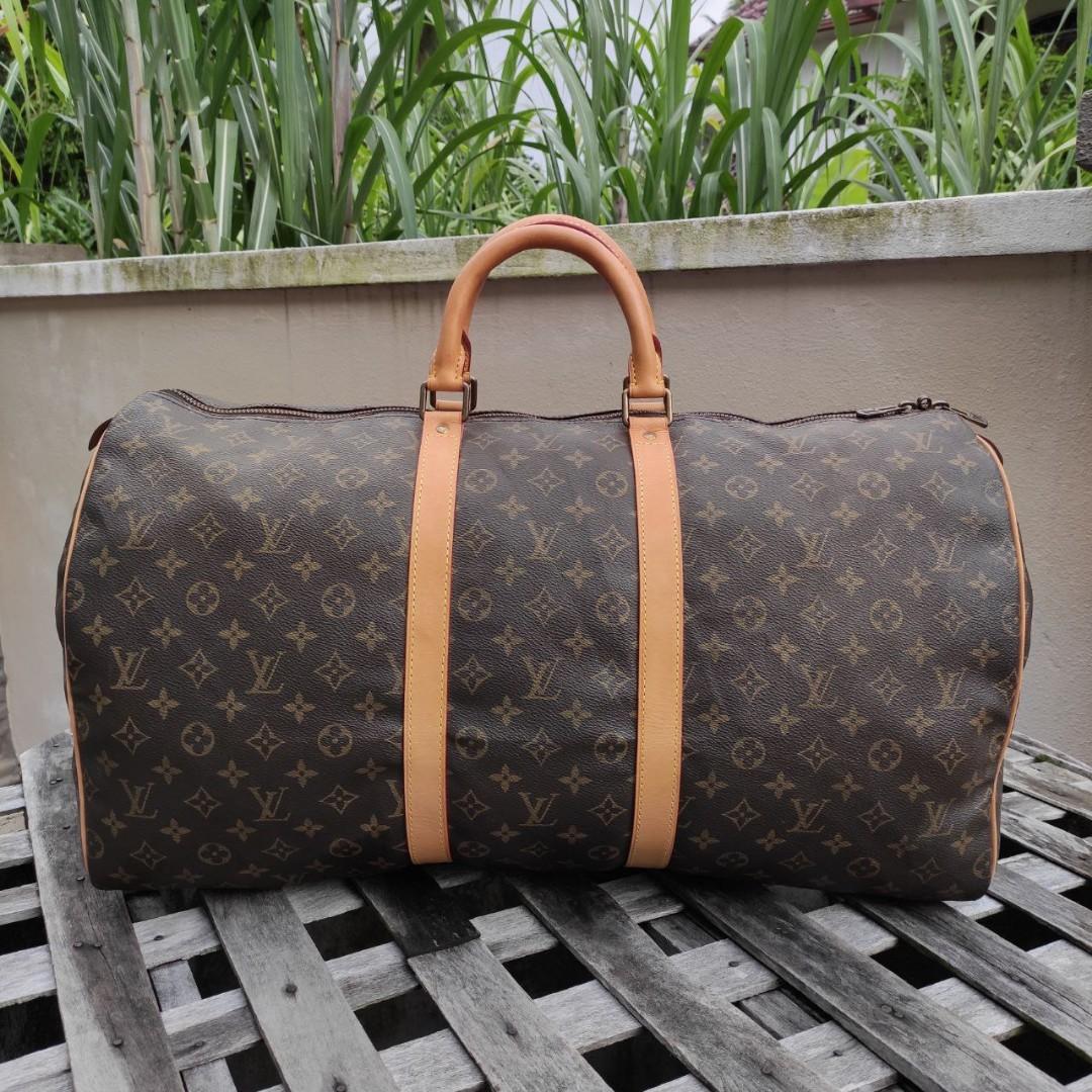 LV duffle bag, Luxury, Bags & Wallets on Carousell