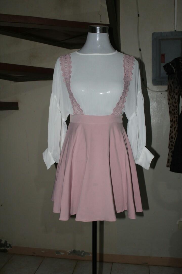 pink jumper dresses