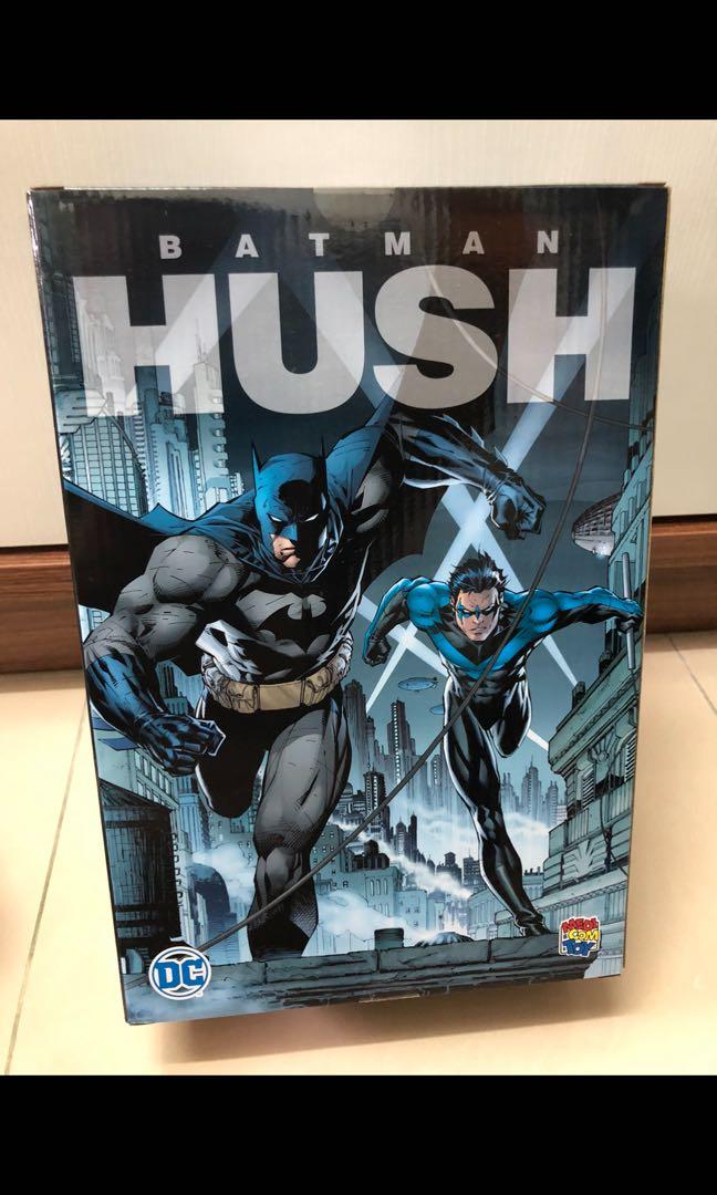 Batman hush bearbrick 400% 100% Medicom pencil art version 蝙蝠俠