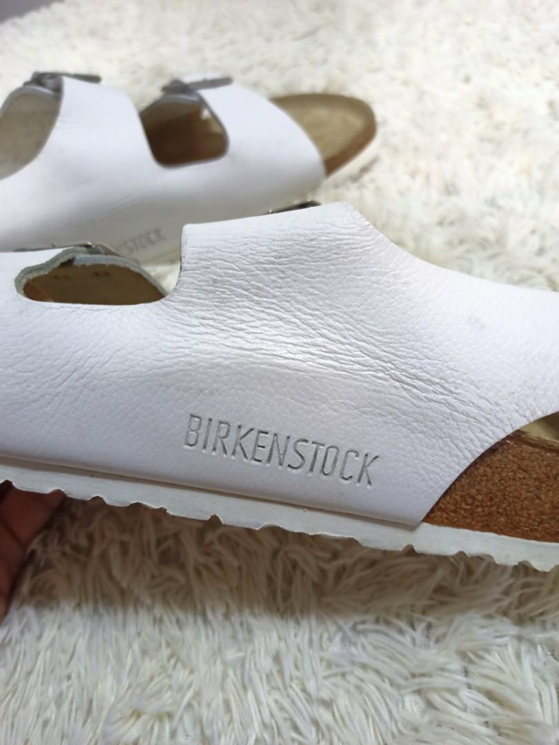 birkenstock milano white leather