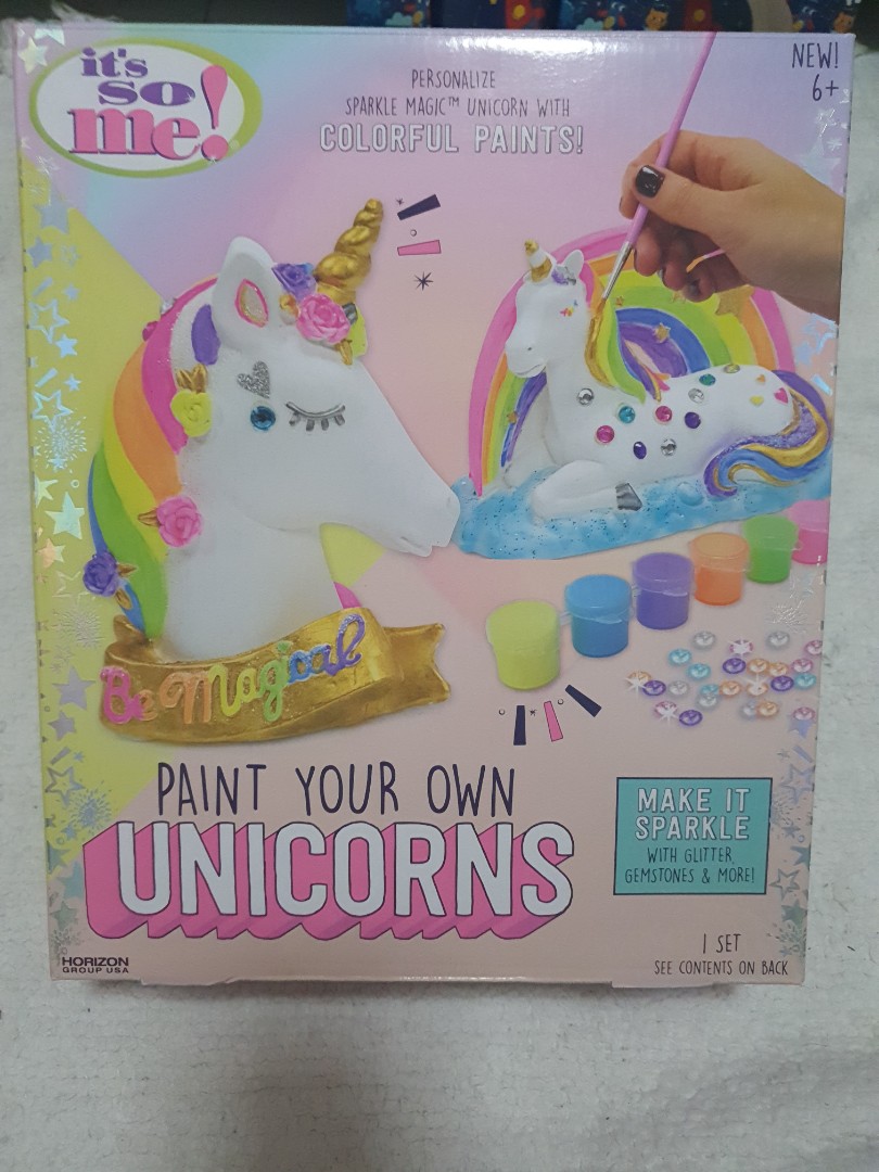 BNIB Paint Your Own Unicorns, Hobbies & Toys, Toys & Games on Carousell