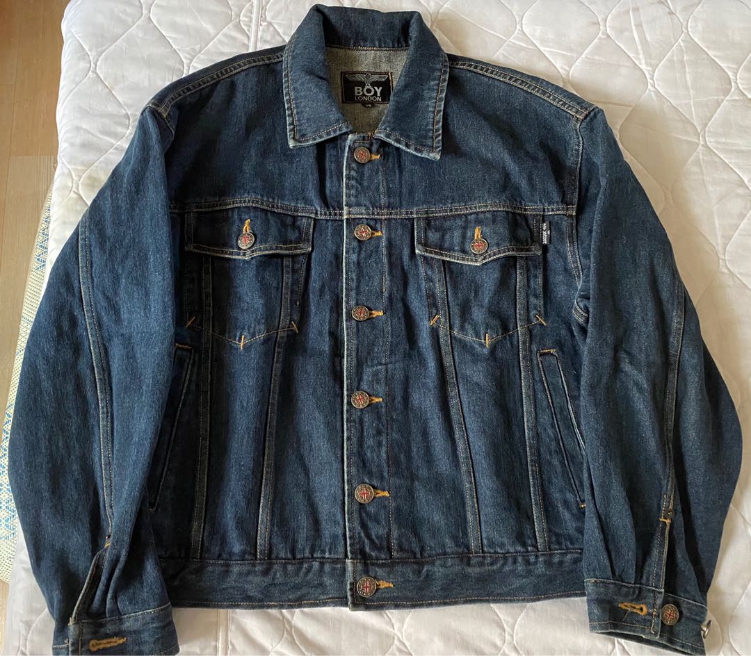 Boy London Denim Jacket not Levis, Men's Fashion, Coats, Jackets and  Outerwear on Carousell