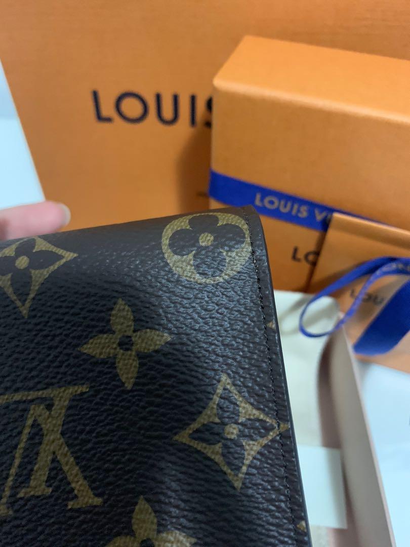 Louis Vuitton M63801 Enveloppe Carte de Visite 名片夾老花尺寸