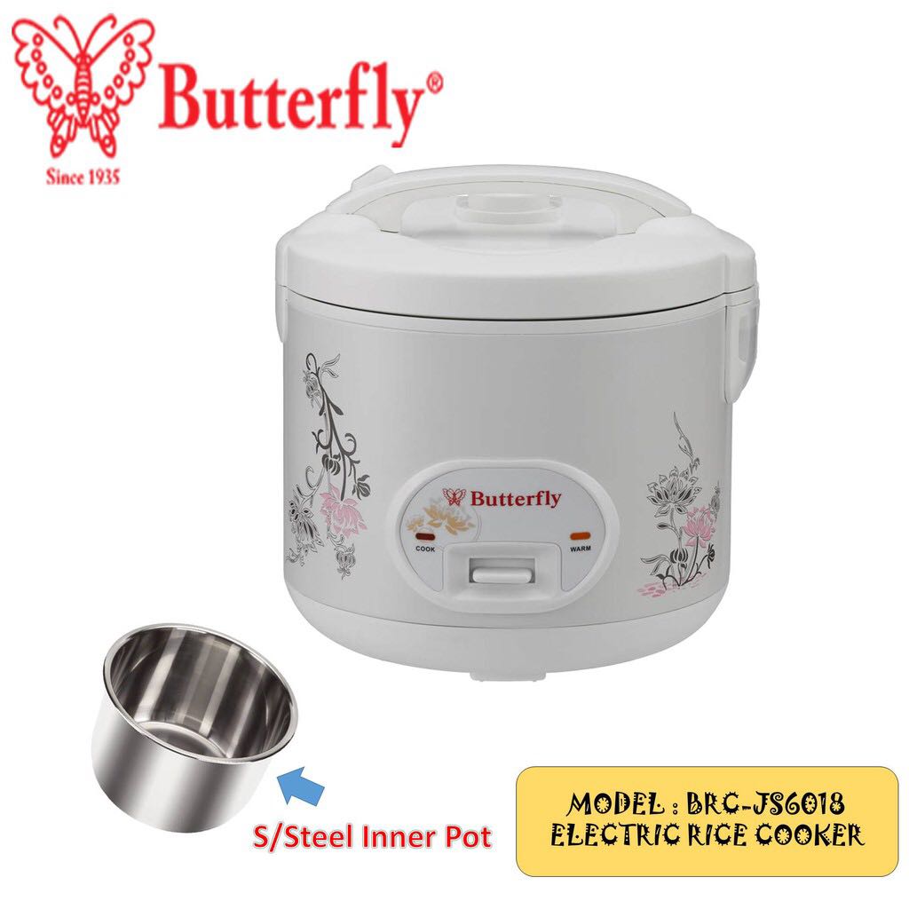 Butterfly Electric Rice Cooker 1.8L BRC J6018F TV Home