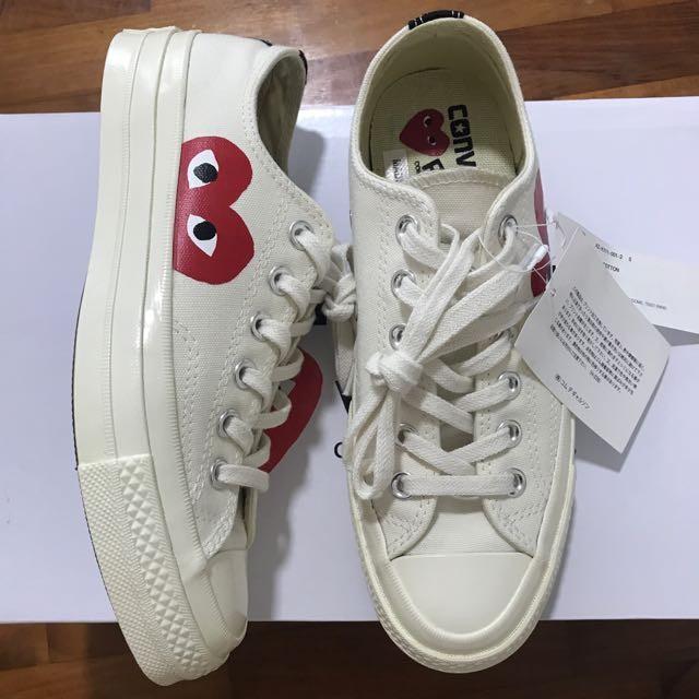 CDG X Converse 1970s Low Cream
