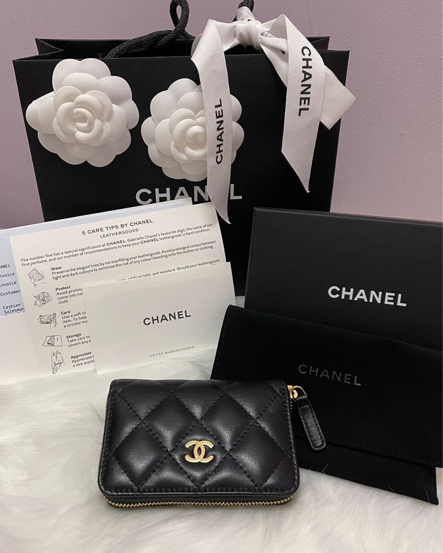 Chanel shop zippy coin