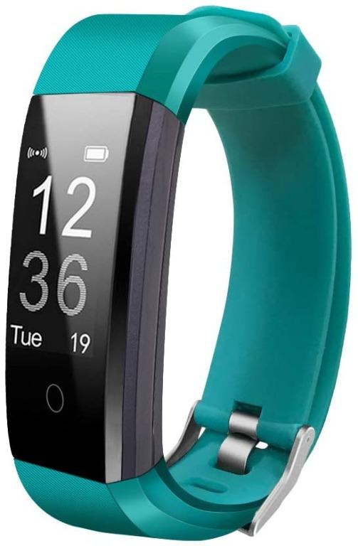 Letscom fitness tracker hr activity tracker watch with heart rate store monitor