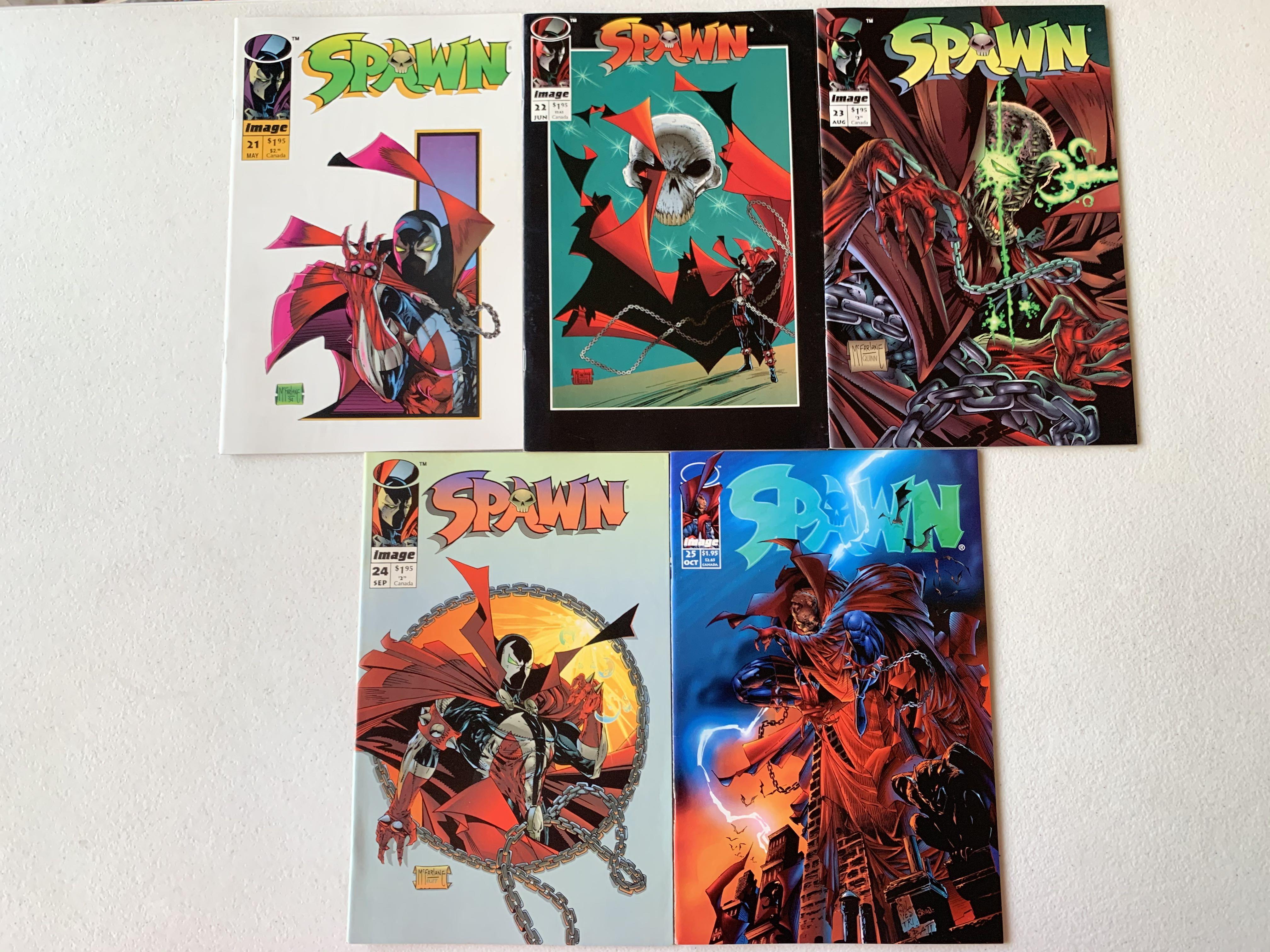 Comics - Spawn (#1-25) (Category: Comics & Manga) located in Valenzuela. Submitted by potato.comics (Listing ID 1107734990, Image 3). Description: .