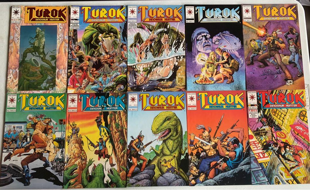 Comics - Turok: Dinosaur Hunter (#1-9, 11), Hobbies & Toys, Books &  Magazines, Comics & Manga on Carousell