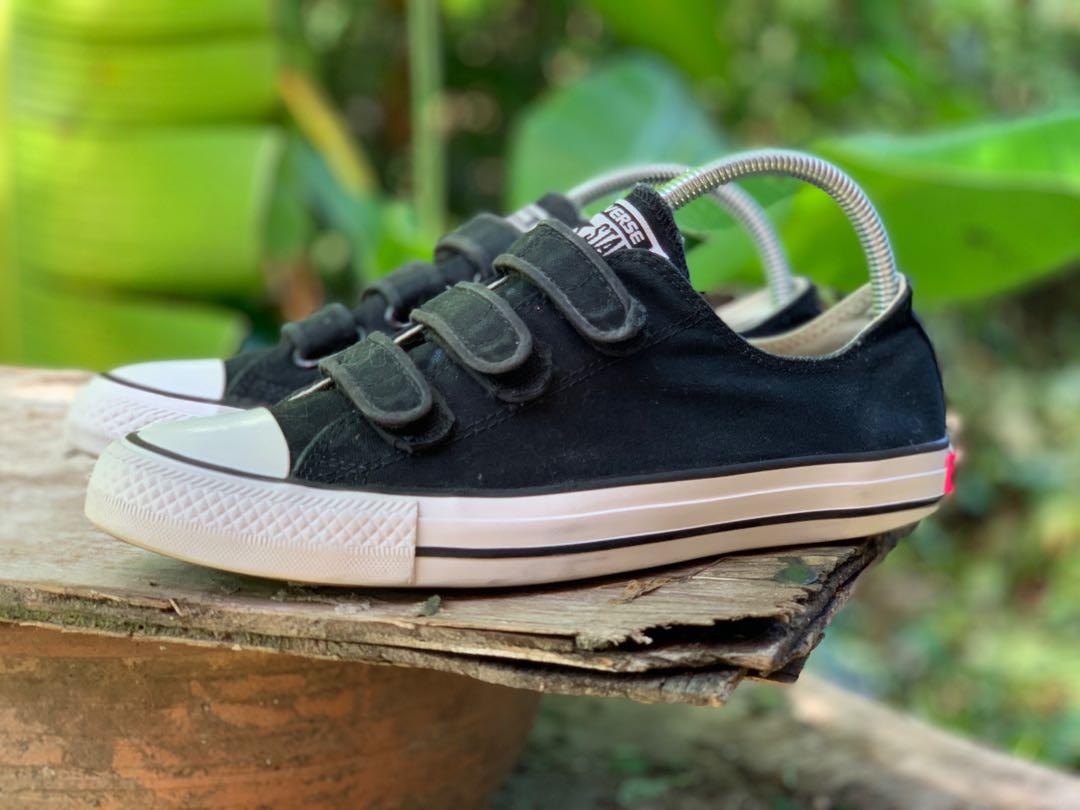 Converse on sale velcro canvas