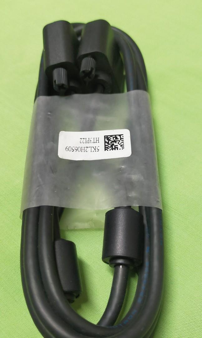 Dell Original VGA Cable 1.5meter Long (Category: Cables & Adaptors) located in Paranaque City. Submitted by seb_trading (Listing ID 1107862238, Image 1). Description: imported from the USA heavy duty cable Dell brand certified 1.5meter long VGA male to VGA male whole sale price last price 50pcs. available.