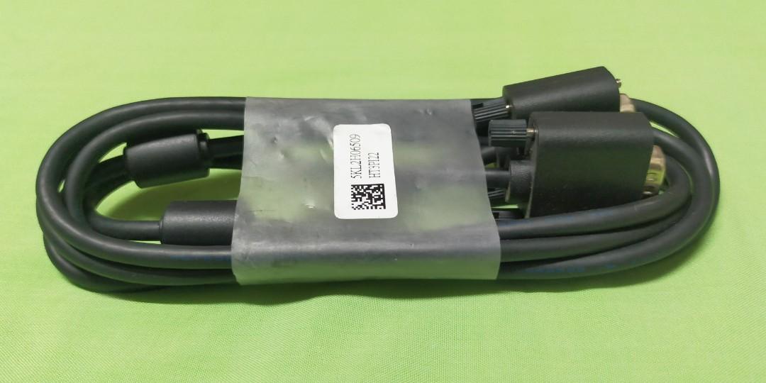 Dell Original VGA Cable 1.5meter Long (Category: Cables & Adaptors) located in Paranaque City. Submitted by seb_trading (Listing ID 1107862238, Image 3). Description: imported from the USA heavy duty cable Dell brand certified 1.5meter long VGA male to VGA male whole sale price last price 50pcs. available.