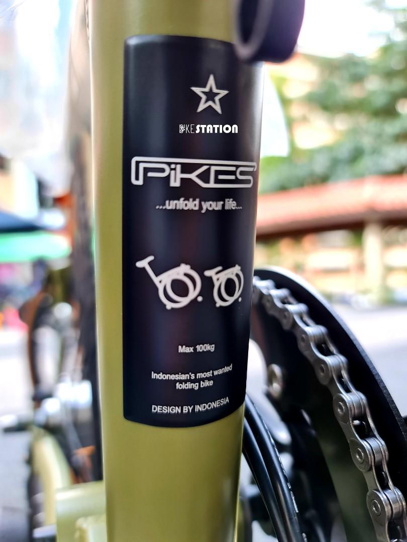 ELEMENT PIKES Nature 6 speed 5 years warranty Made in Indonesia OCTIFIED
