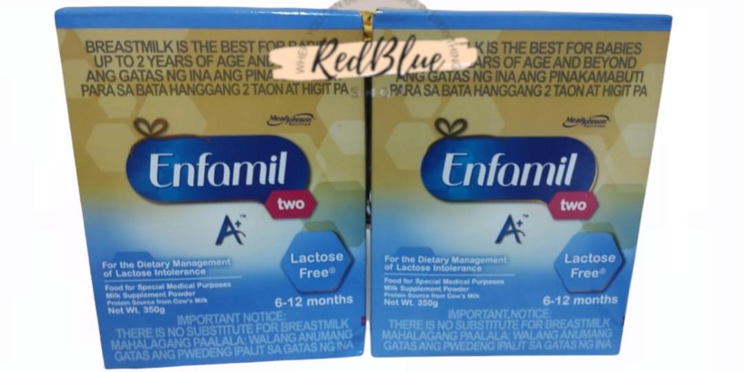 Enfamil a+ top two lactose free