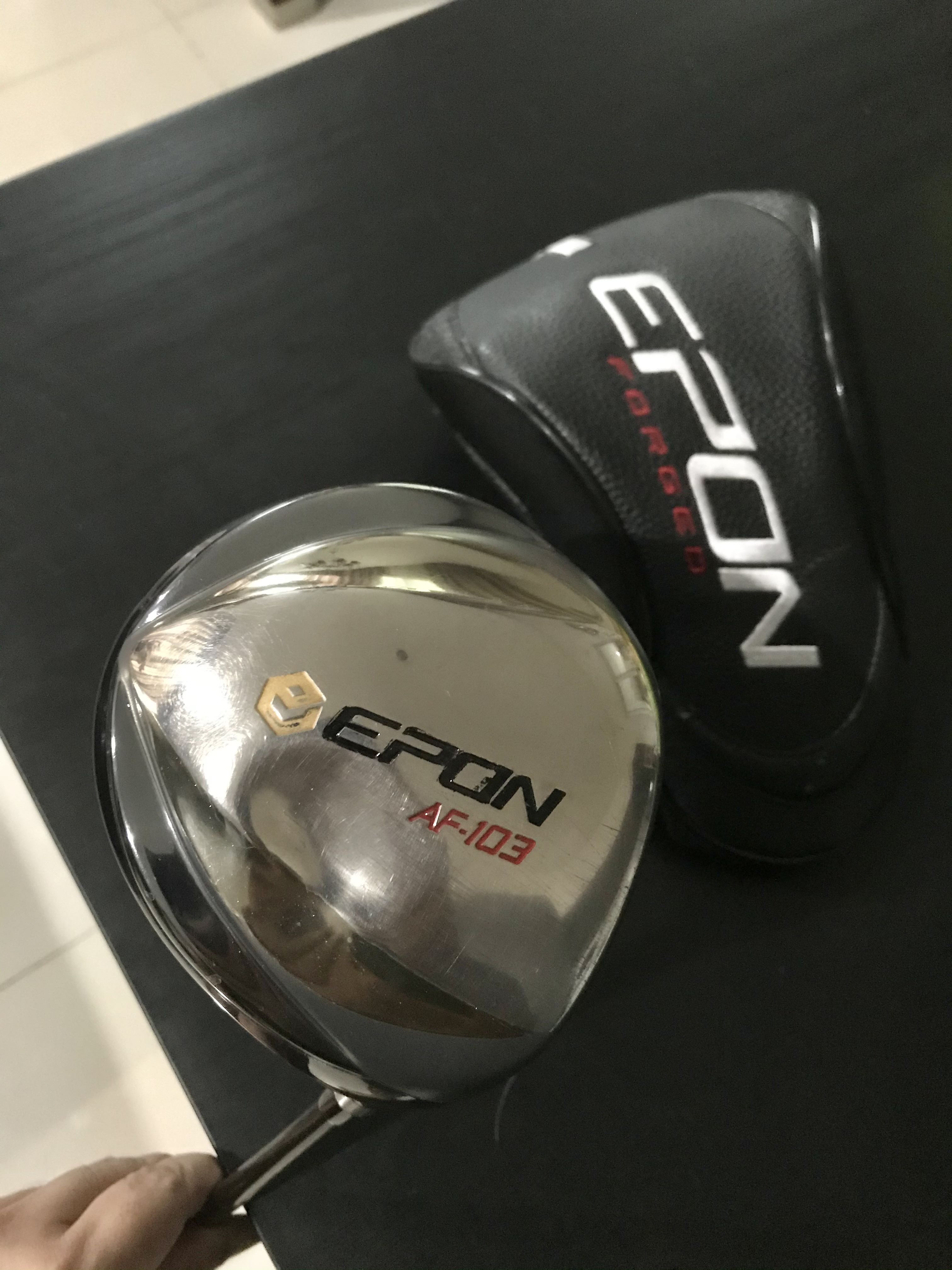 EPON AF103 FORGED, GOLF DRIVER PREMIUM, THE BEST NEW GRIP LAMKIN, HEAD COVER