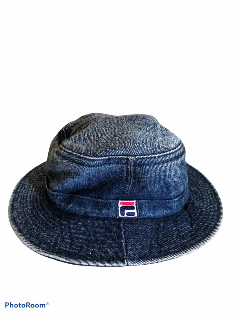 FILA Bucket Hat, Fesyen Pria, Aksesoris 
