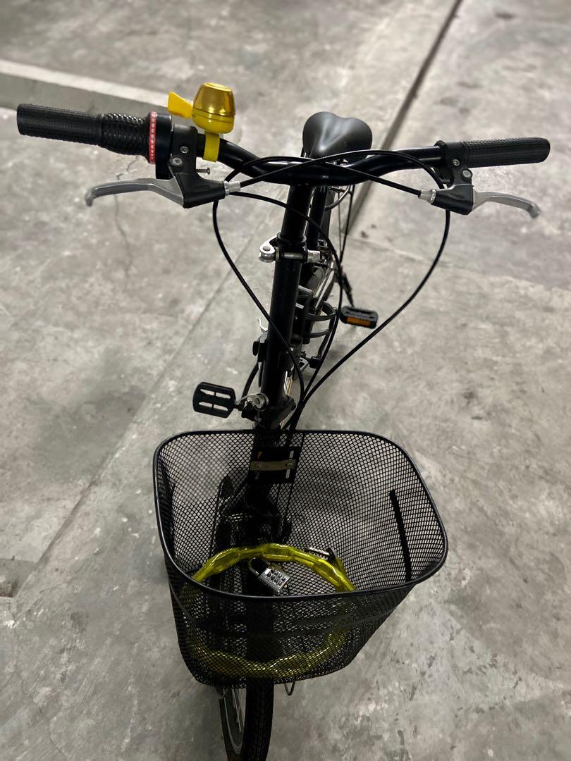 Topmega folding best sale bike price