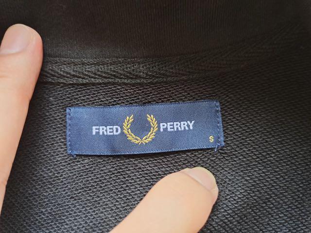 Fred Perry Contrast Panel Half Zip Sweatshirt T shirt Carousell