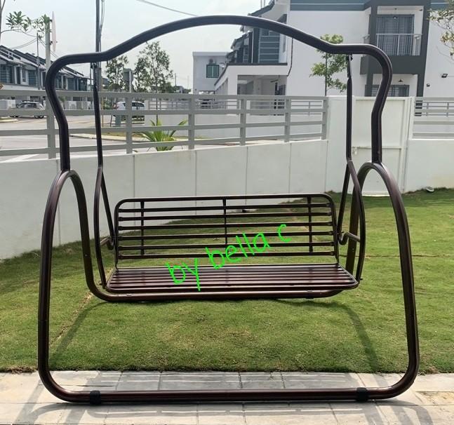 Copper garden swing seat top
