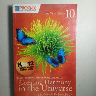 Grade 10 Book: Creating Harmony in the Universe