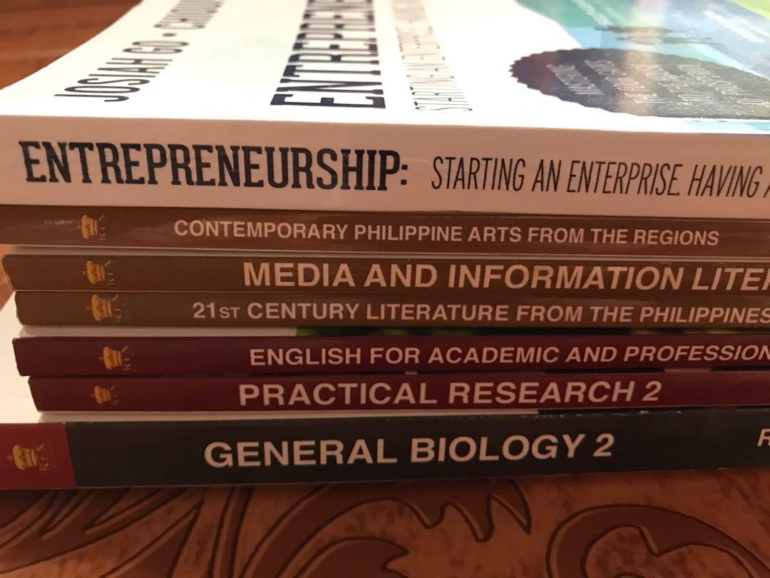 GRADE 12 STEM SHS BOOKS TAKE ALL/INDIVIDUAL (Category: Textbooks) located in Cavite. Submitted by kriskim (Listing ID 1107757496, Image 1). Description: SHS STEM STRAND • GRADE 12 BOOKS MOP: Gcash, BDO Bank Transfer Bought @ School for 4K, Selling for: BUNDLE: 1800 LAST PRICE IF SURE BUYER: 1600 INDIV PRICES !! NEGOTIABLE for sure buyers. msg me for inquiries or for extra pictures. ^^ Practical Research 2 - 200 - negoooo pa dahil may mga sulat yu