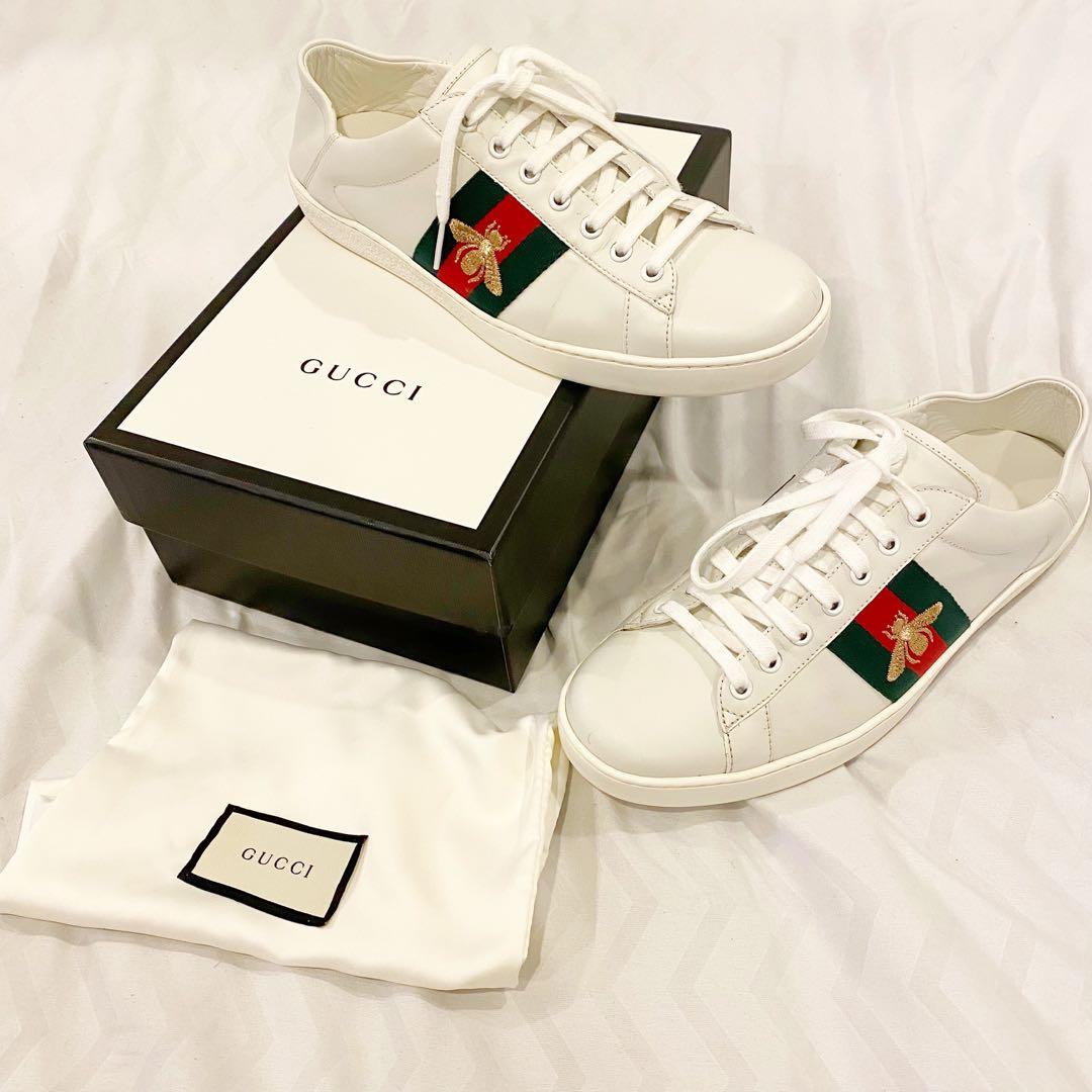 Gucci ace heel online
