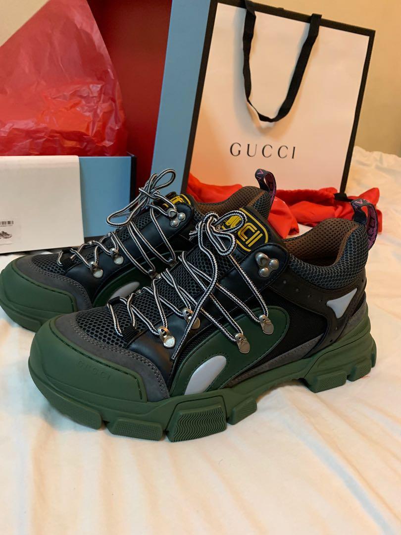 Gucci Flashtrek Sneakers Shoes, Men's Fashion, Footwear, Sneakers on  Carousell
