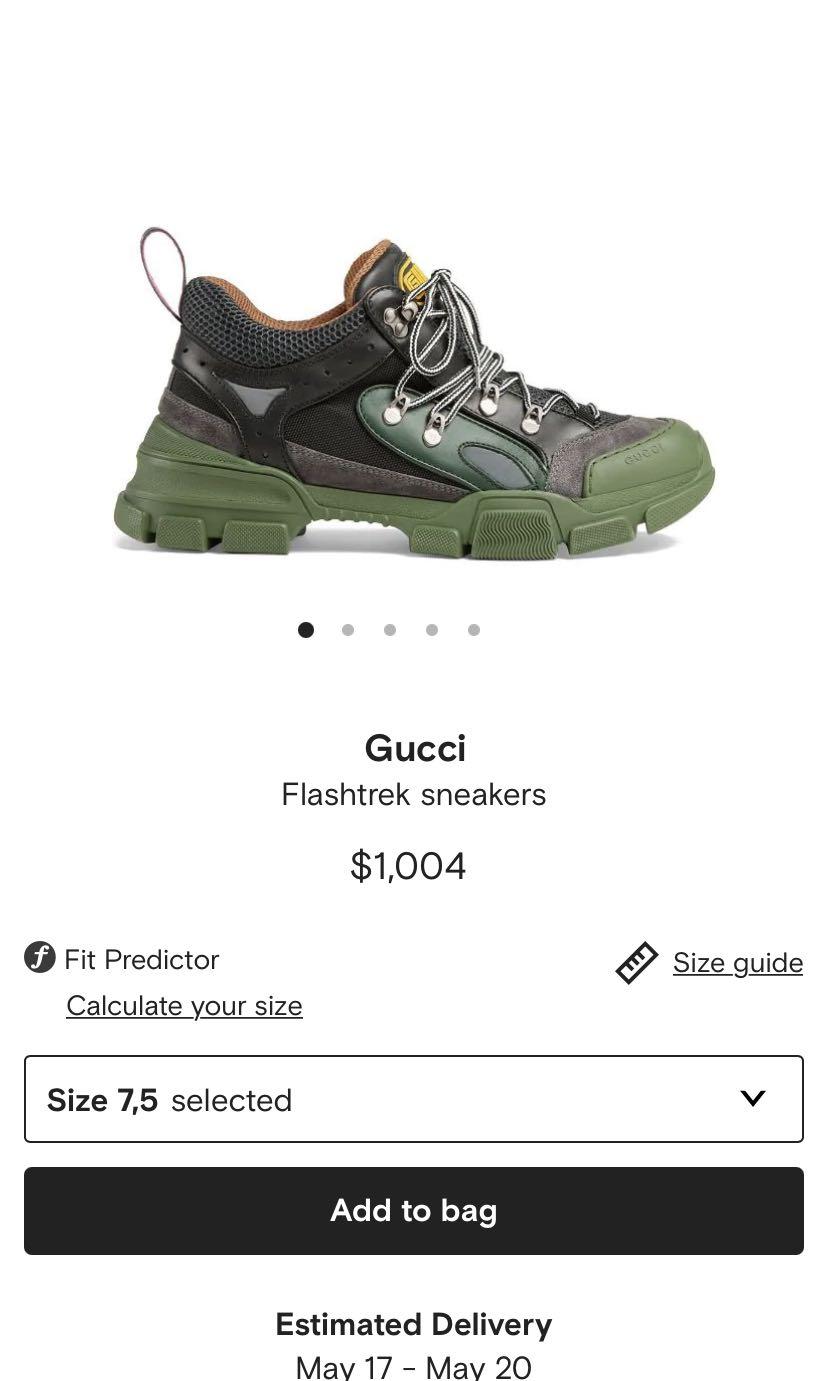 Gucci Flashtrek Sneakers Shoes