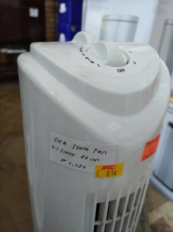 GVA Tower Fan w/ Timer 80cm, Furniture & Home Living, Lighting & Fans