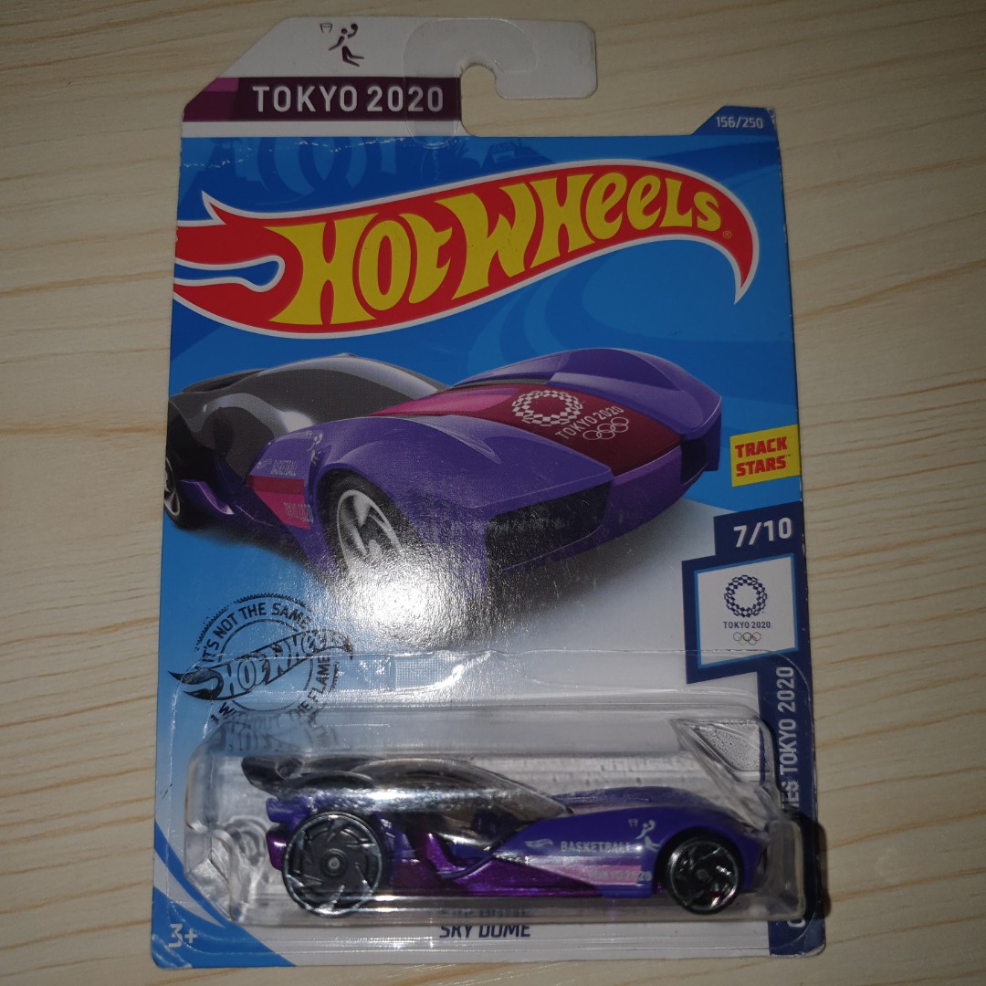 hotwheels tokyo olympic 2020 skydome limited edition basketball purple ...