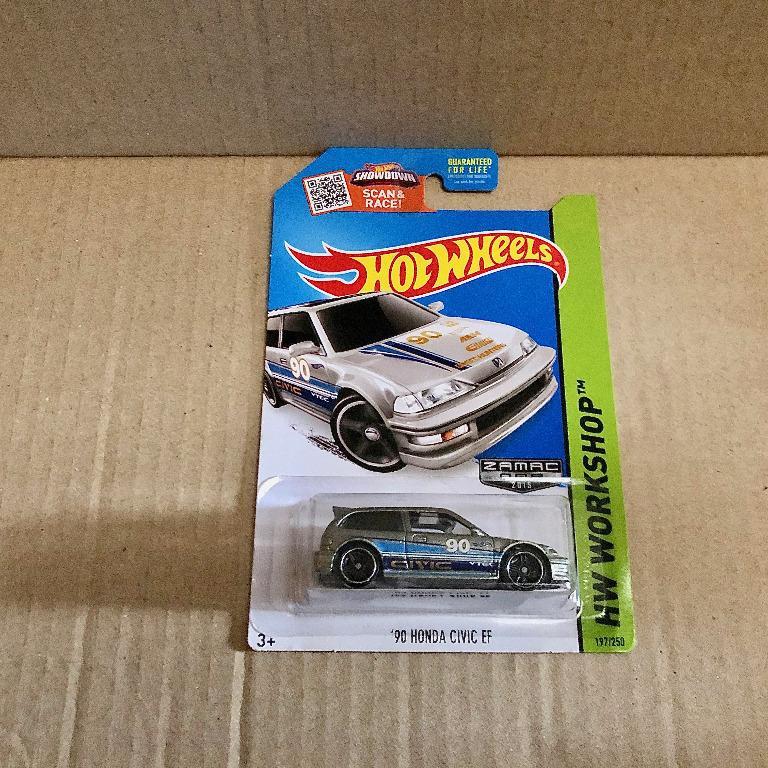 Hot Wheels Zamac 90 Honda Civic EF Hobbies Toys Toys Games