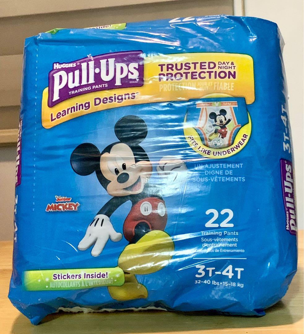 Huggies Pull-Ups Training Pants Diaper Learning Designs, Babies & Kids ...