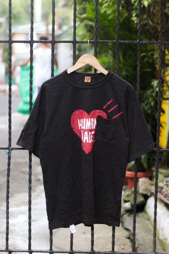 Human Made Pocket Tee Men S Fashion Tops Sets Tshirts Polo Shirts On Carousell