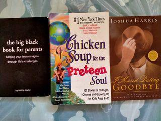 I Kissed Dating Goodbye, Chicken Soup for the Preteen Soul, The Big Black Book for Parents