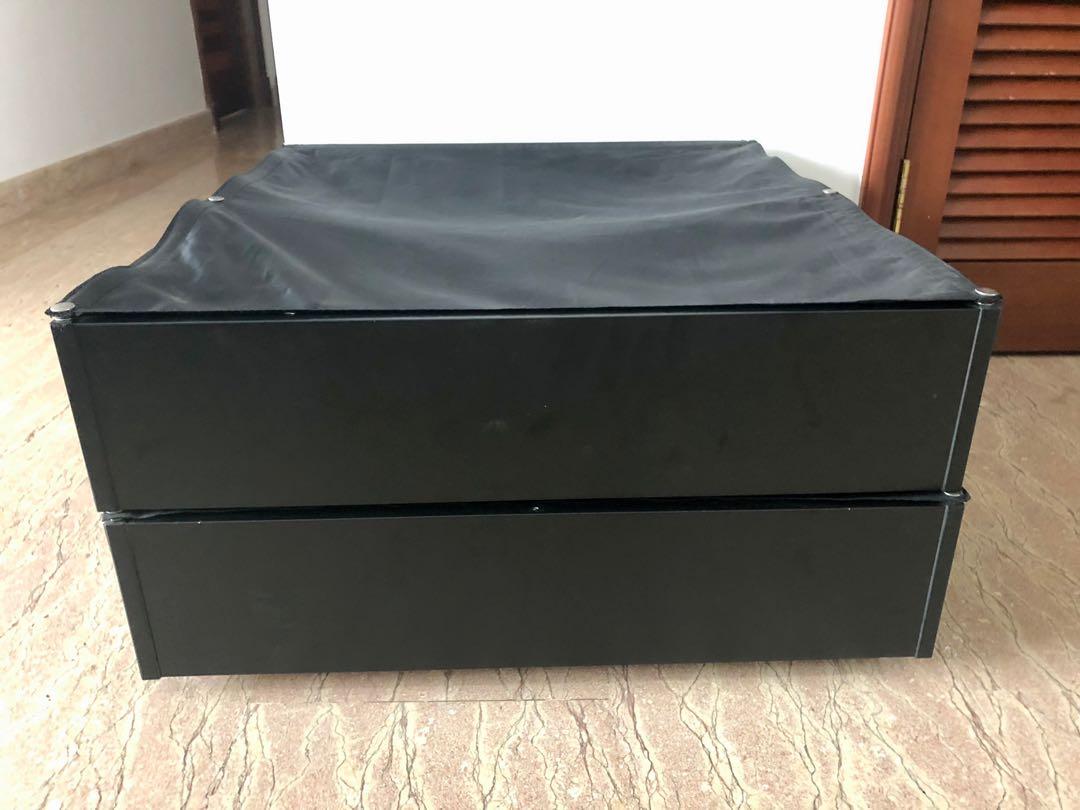 IKEA Vardo bed storage box (2 units), Furniture & Home Living