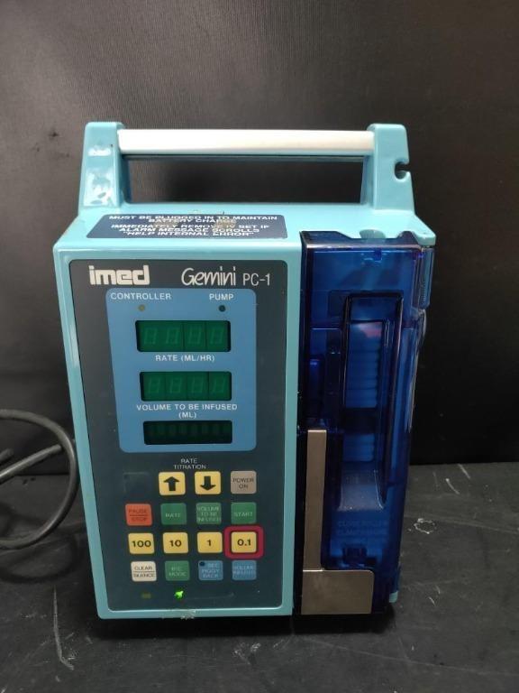 iMed Gemini PC-1 Volumetric Infusion Pump / controller @P4500each (Category: Everything Else Others) located in Angeles City. Submitted by edjazmin (Listing ID 1107774367, Image 2). Description: Med Gemini PC-1 Volumetric Infusion Pump / controller @P4500 Model no. PC-1 NO RETURN POLICY! Located @544 acacia st. Dona Belen Sub. Sto. Cristo Angeles city Pampanga 2009 Contact no. 09173867827 Stay safe and God bless!!.