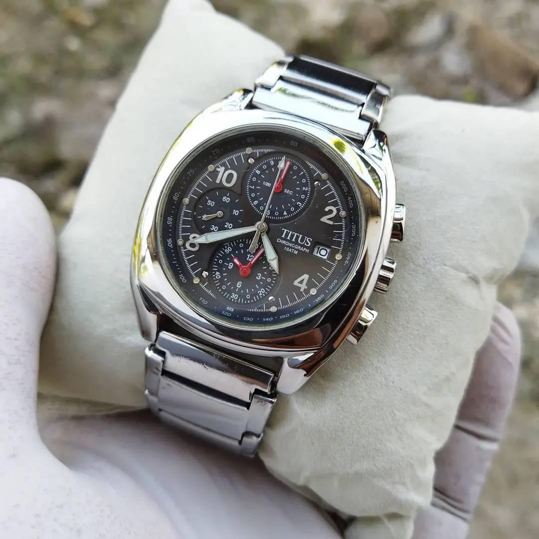 Jam tangan shop titus chronograph