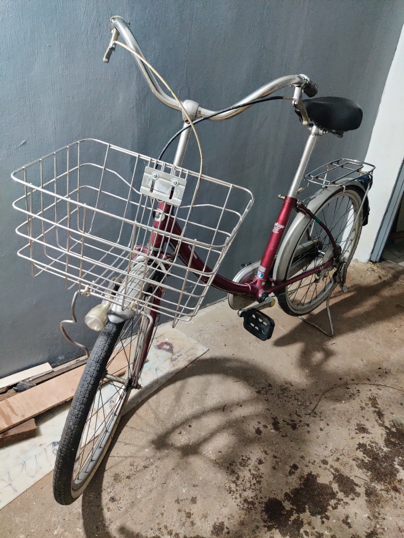Japanese shop bike basket