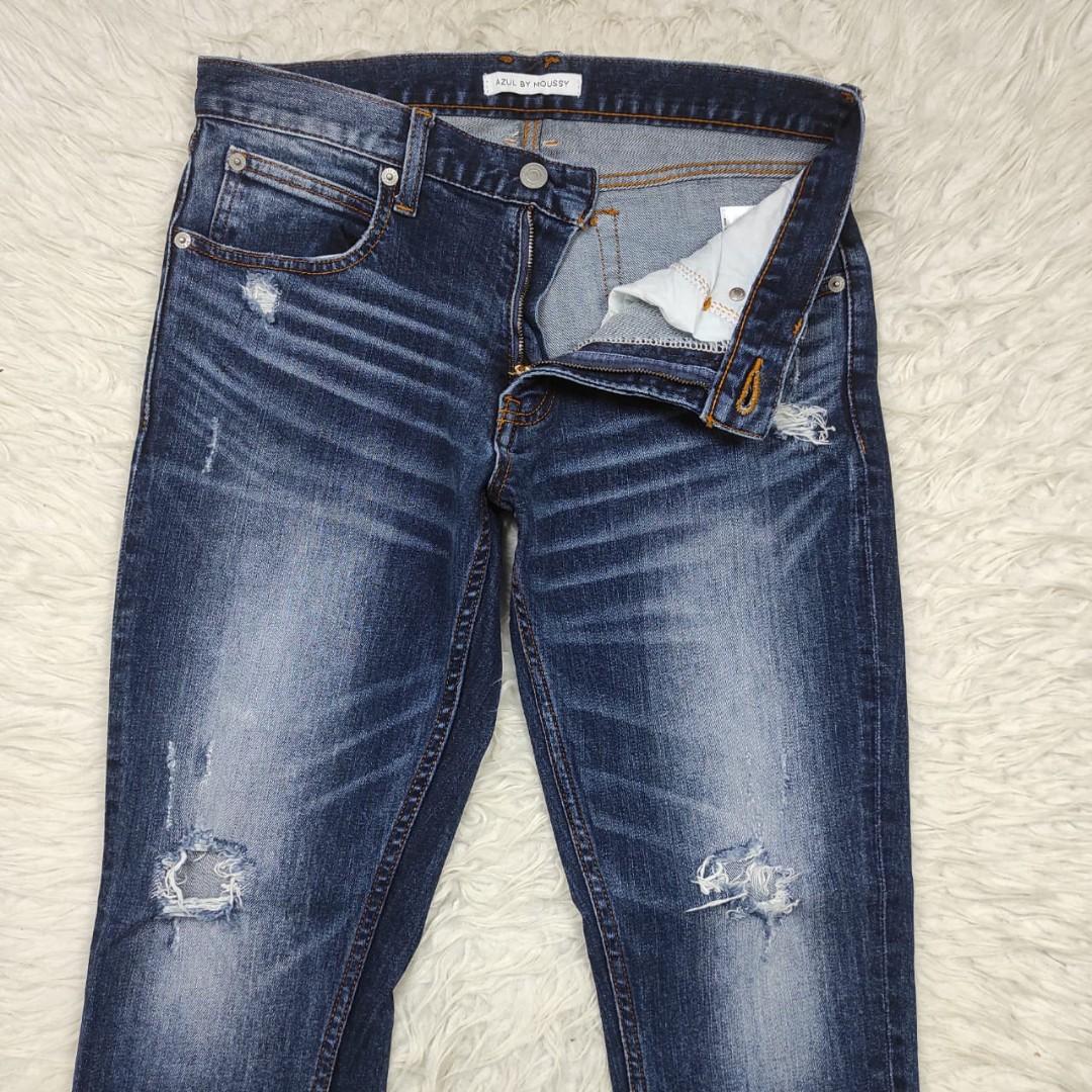 Jeans pria slim fit stretch azul by 