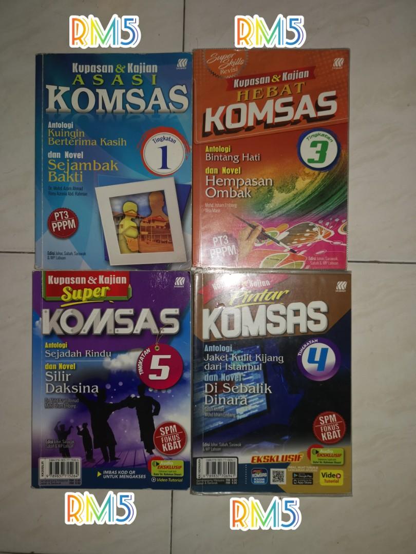 Komsas Rm5 Each Books Stationery Books On Carousell