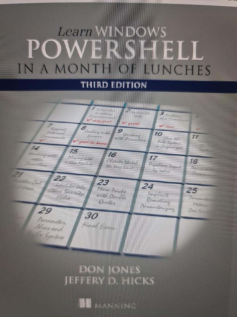 Learn Windows Powershell in a month of lunches, Hobbies & Toys, Books ...