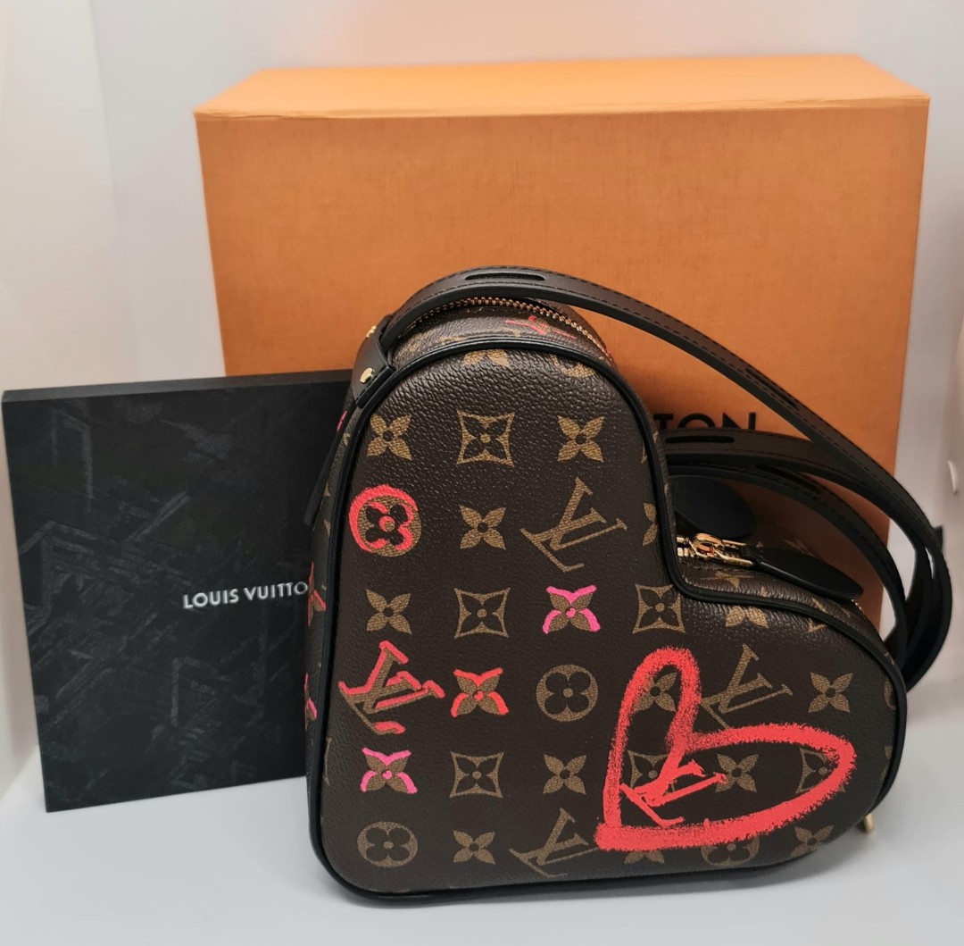 Louis Vuitton Limited Edition Sac Coeur Heart box, Luxury, Bags & Wallets  on Carousell