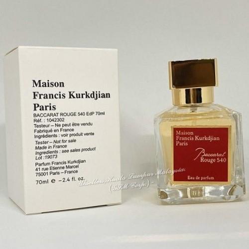 Maison francis kurkdjian 2025 baccarat rouge 540 ingredients