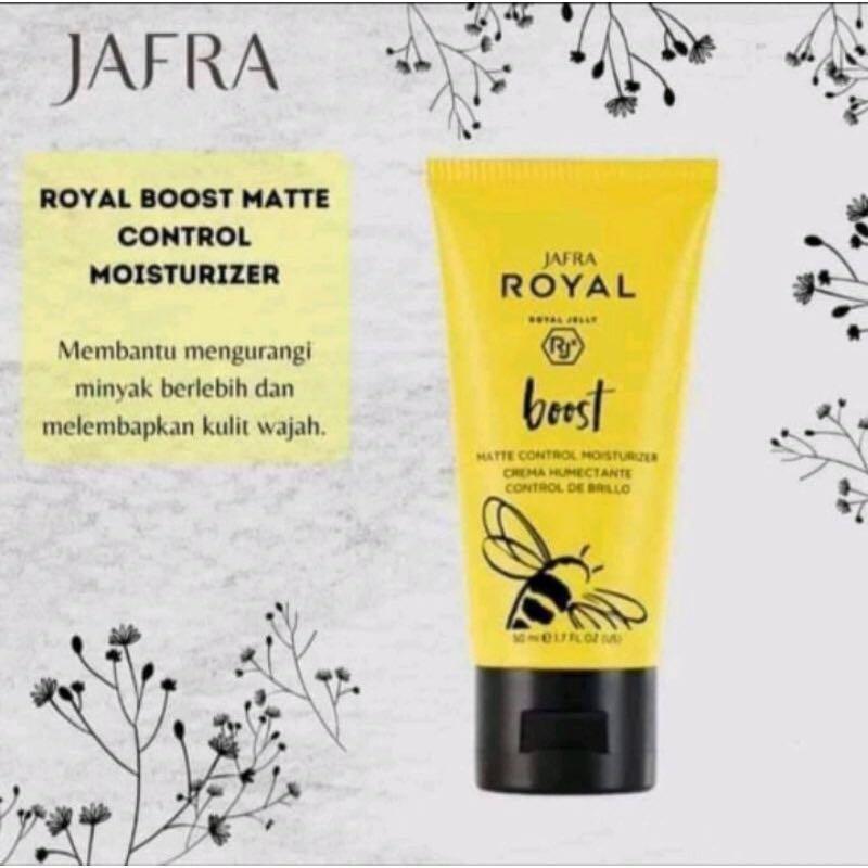 Matte Control Moisturizer Pelembab Jafra Royal Boost untuk kulit normal