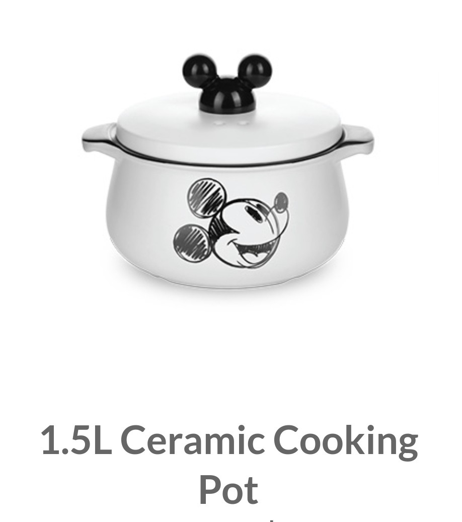 mickey mouse crock pot set