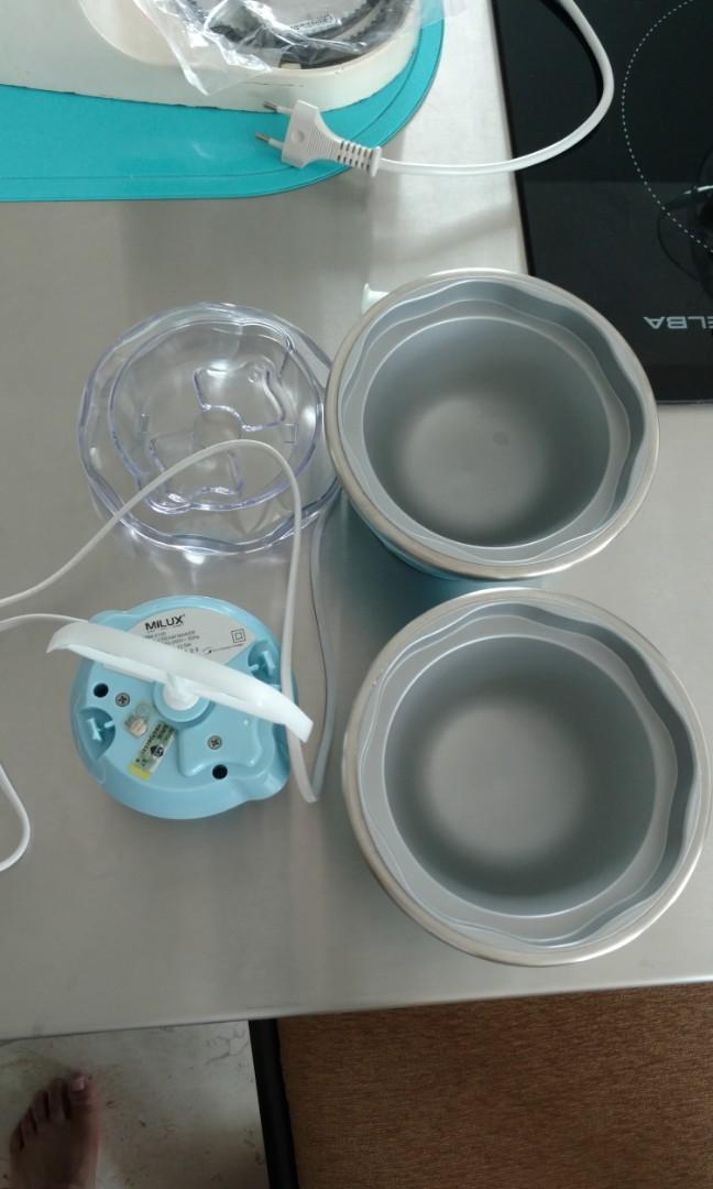 Milux ice cream maker online