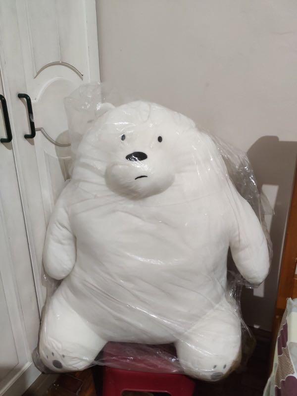 Miniso We Bare Bears Ice Bear Giant Hobbies Toys Toys