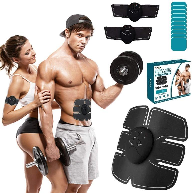 Arm Stimulator Electric Muscle Stimulator Muscle Trainer with Hydrogel Pads